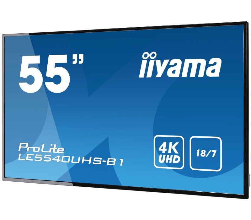 Monitor wielkoformatowy iiyama ProLite LE5540UHS-B1 55" 4K iisignage