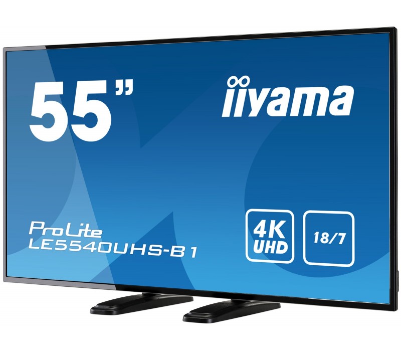 Monitor wielkoformatowy iiyama ProLite LE5540UHS-B1 55" 4K iisignage