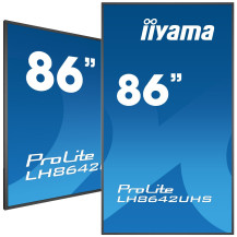 Monitor wielkoformatowy iiyama Prolite LH8642UHS-B1 86" IPS 4K UHD ze slotem Intel® SDM