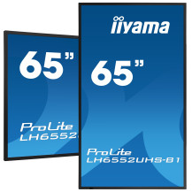Monitor iiyama ProLite LH6552UHS-B1 65" IPS 4K UHD, Digital Signage, 24/7, Intel® SDM,...