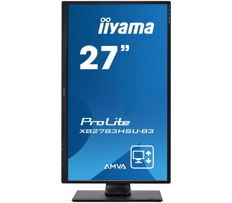 Monitor iiyama ProLite XB2783HSU-B3 27" AMVA LED, VGA, HDMI, DP, FLICKER FREE LED