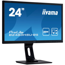 Monitor iiyama ProLite B2483HSU-B5 24" TN 1ms FlickerFree BlueLightReduction VGA/DP/HDMI