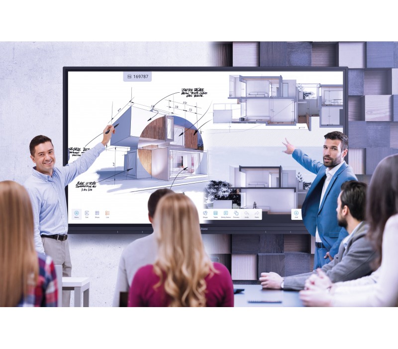 Interaktywny ekran dotykowy iiyama Prolite TE6504MIS-B2AG 65" 24/7, 4K IPS, AntiGlare, Andorid, 20 punktów dotyku , SlotPC, WiFi