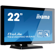 Monitor dotykowy iiyama ProLite T2236MSC-B2AG pojemnościowy, AntiGlare