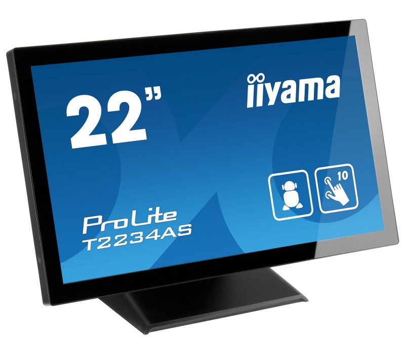 Monitor dotykowy POS iiyama T2234AS-B1 22" wbudowany Android, karty SD, powłoka antyodciskowa