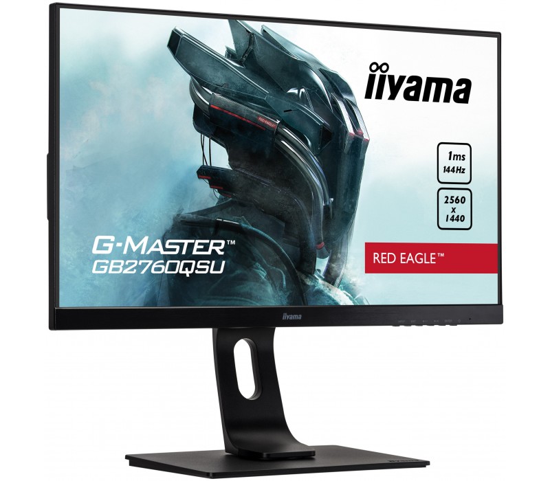 Monitor iiyama G-MASTER GB2760QSU-B1 27" RED EAGLE 1ms 144Hz WQHD FreeSync