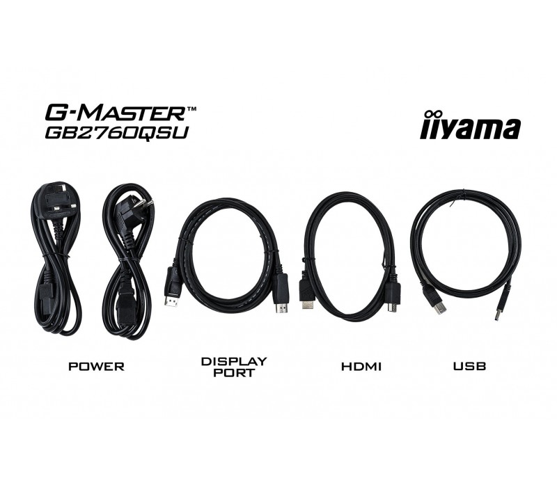 Monitor iiyama G-MASTER GB2760QSU-B1 27" RED EAGLE 1ms 144Hz WQHD FreeSync