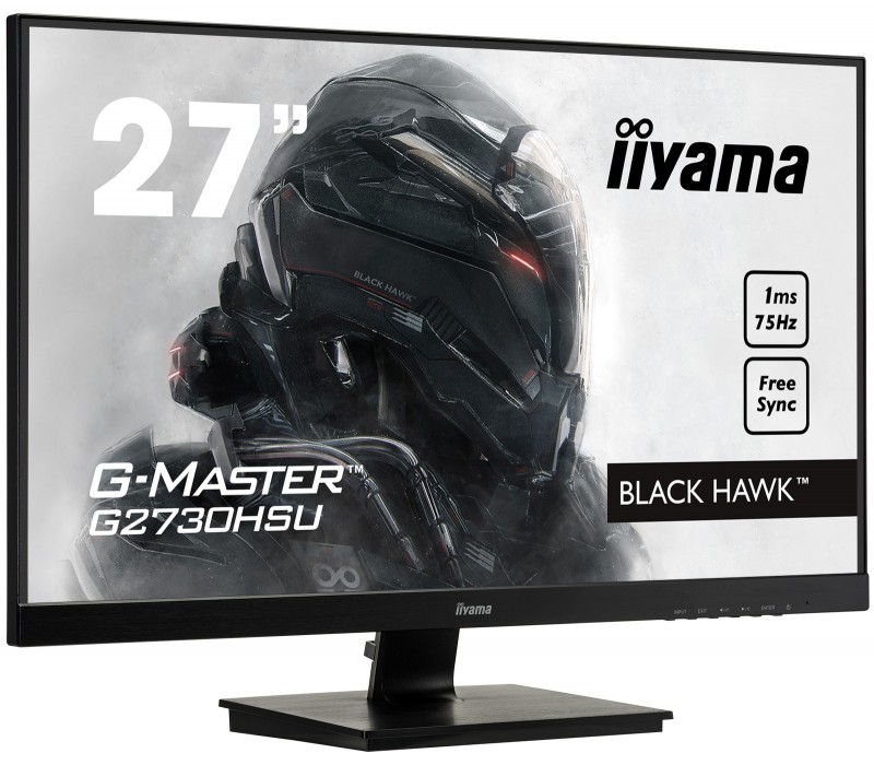Monitor iiyama G-MASTER G2730HSU-B1 27" BLACK HAWK 27” 1ms FullHD Free Sync