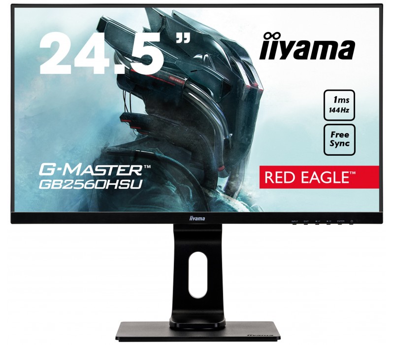 Monitor Iiyama G-MASTER GB2560HSU-B1 25" RED EAGLE 1ms 144Hz FreeSync