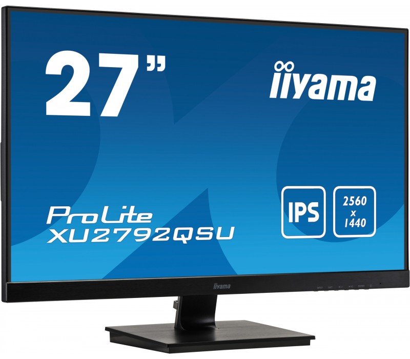 Monitor iiyama ProLite XU2792QSU-B1 27" WQHD IPS FlickerFree BlueLightReducer