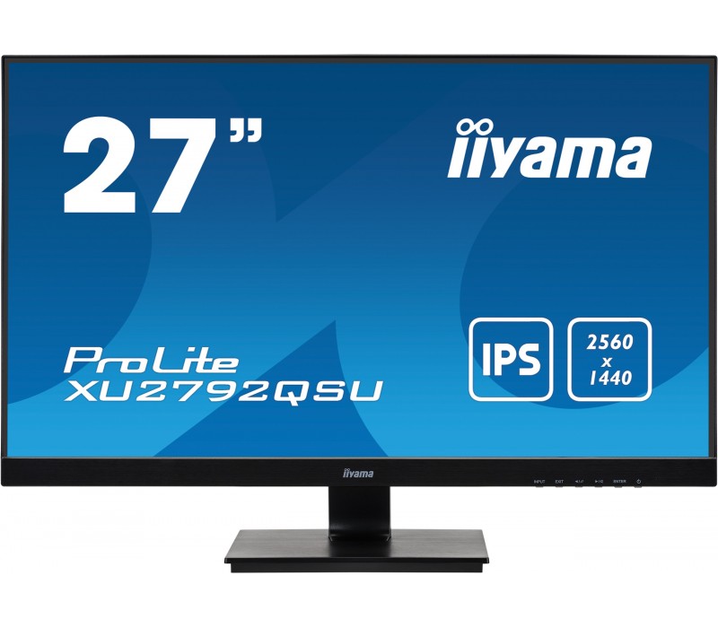 Monitor iiyama ProLite XU2792QSU-B1 27" WQHD IPS FlickerFree BlueLightReducer