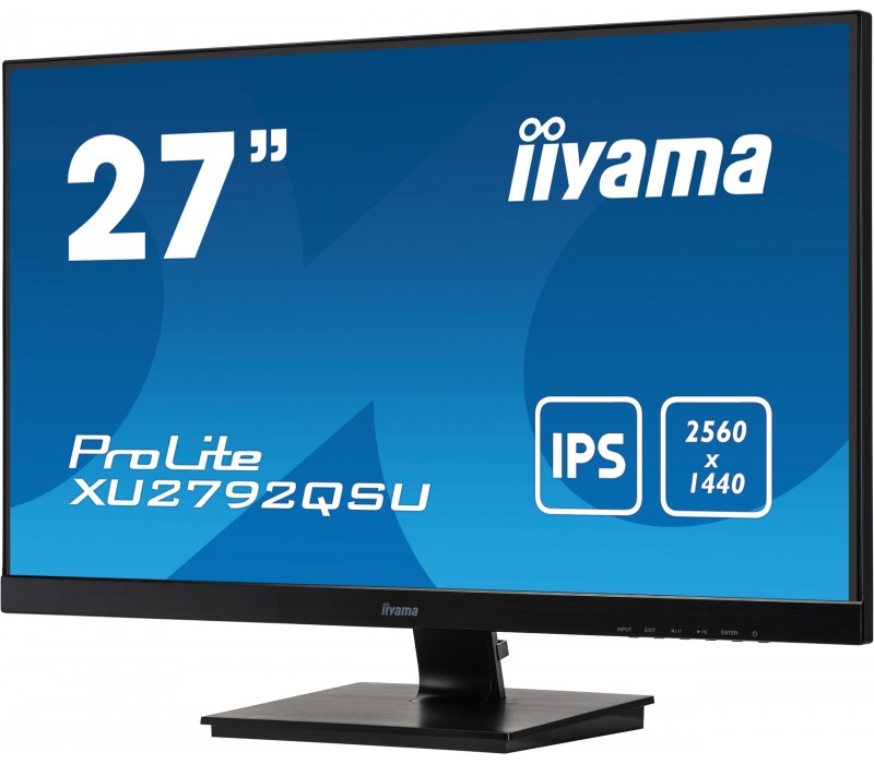 Monitor iiyama ProLite XU2792QSU-B1 27" WQHD IPS FlickerFree BlueLightReducer