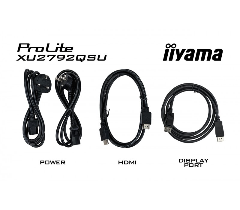 Monitor iiyama ProLite XU2792QSU-B1 27" WQHD IPS FlickerFree BlueLightReducer