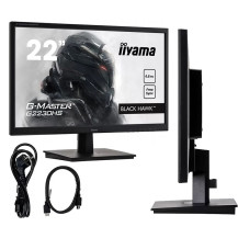 Monitor iiyama G-Master G2230HS 22" TN 0,8ms 75Hz FreeSync VGA, HDMI, DP
