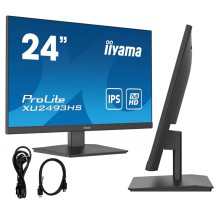 Monitor iiyama ProLite XU2493HS-B4 24" IPS LED, 4ms, 75Hz, VGA, HDMI, DP