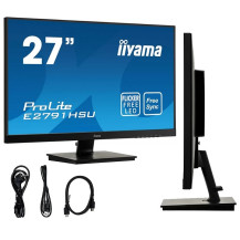 Monitor iiyama ProLite E2791HSU-B1 27" TN 1ms VGA, HDMI, DisplayPort, FreeSync + FlickerFree