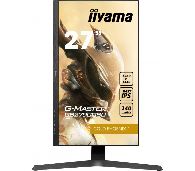 Monitor iiyama G-Master GB2790QSU-B1 Gold Phoenix 27" IPS WQHD, 240Hz, 1ms, HDR, FreeSync Premium