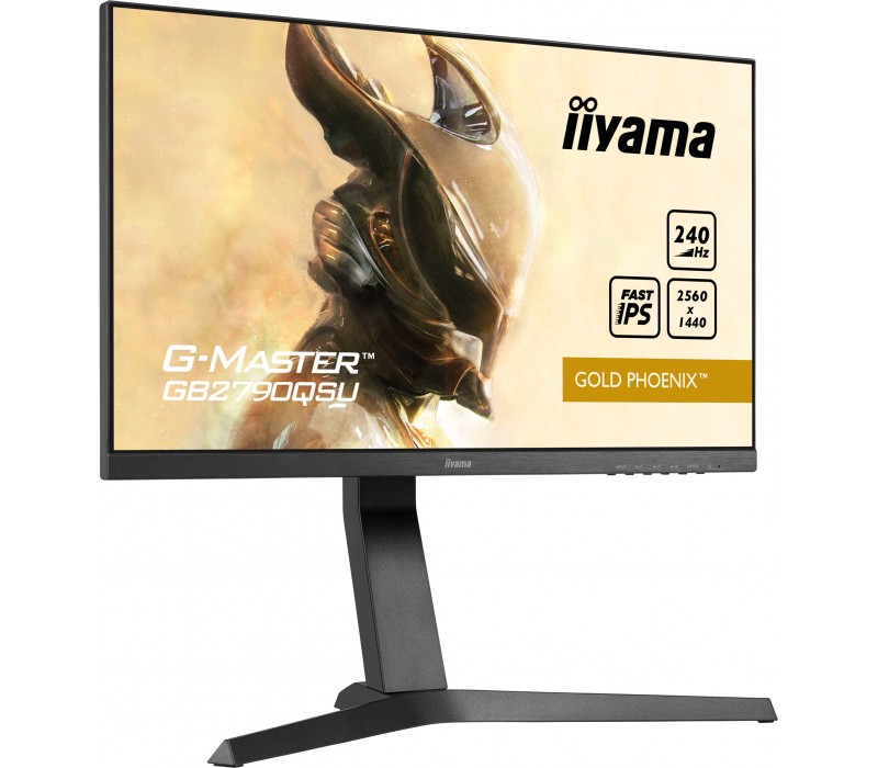 Monitor iiyama G-Master GB2790QSU-B1 Gold Phoenix 27" IPS WQHD, 240Hz, 1ms, HDR, FreeSync Premium