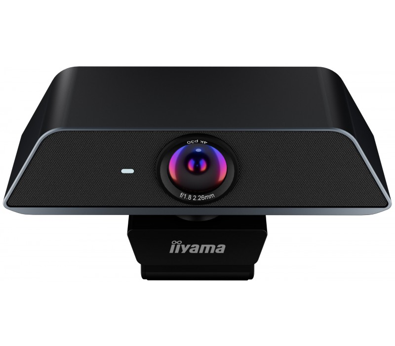 Kamera internetowa iiyama UC CAM120UL-1, 4K, 8MP, 120°, 2 mikrofony kierunkowe, redukcja szumów.