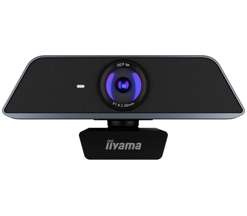 Kamera internetowa iiyama UC CAM120UL-1, 4K, 8MP, 120°, 2 mikrofony kierunkowe, redukcja szumów.