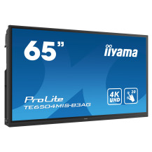 Monitor interaktywny iiyama ProLite TE6504MIS-B3AG 65", IPS, 4K, 24/7, Wifi, Android, USB-C, HDMI, VGA,  Antyreflex