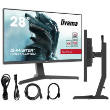 Monitor iiyama G-Master GB2870UHSU-B1 Red Eagle 28" IPS 4K, 150Hz, 1ms, HDR, HDMI,...