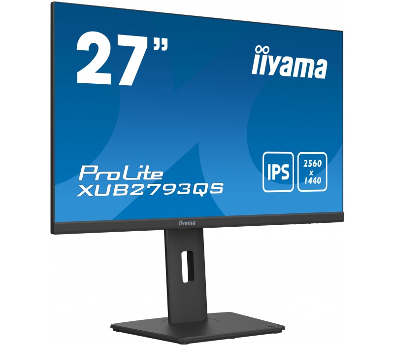 Monitor iiyama ProLite XUB2793QS-B1 27" IPS, WQHD, 1ms, 75Hz, 2xHDMI, 1xDP