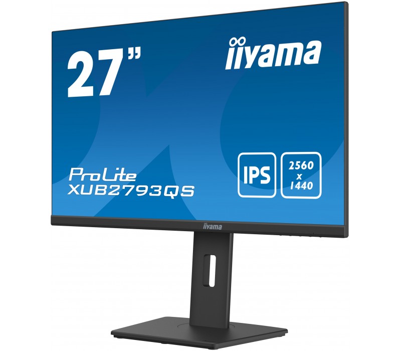 Monitor iiyama ProLite XUB2793QS-B1 27" IPS, WQHD, 1ms, 75Hz, 2xHDMI, 1xDP