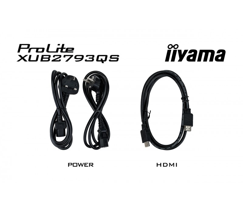 Monitor iiyama ProLite XUB2793QS-B1 27" IPS, WQHD, 1ms, 75Hz, 2xHDMI, 1xDP