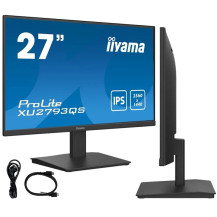 Monitor iiyama ProLite XU2793QS-B1 27" IPS, WQHD, 1ms, 75Hz, 2xHDMI, 1xDP