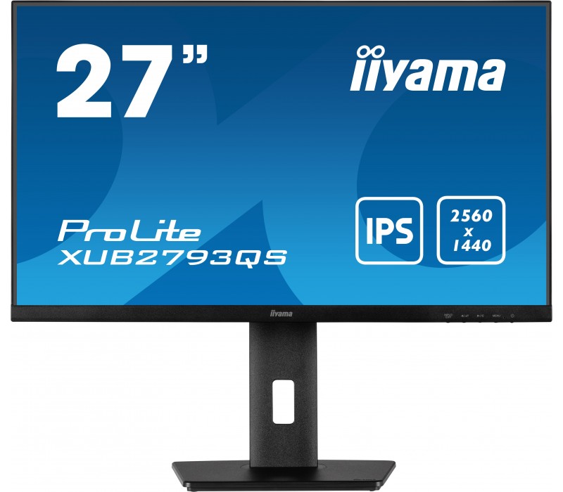 Monitor iiyama ProLite XUB2793QS-B1 27" IPS, WQHD, 1ms, 75Hz, 2xHDMI, 1xDP