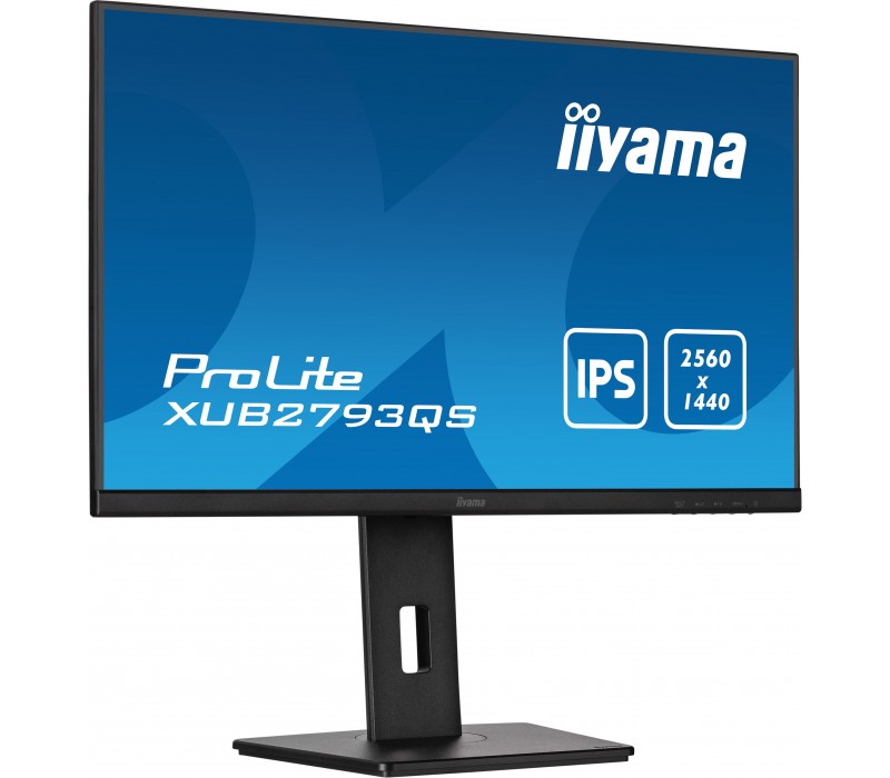 Monitor iiyama ProLite XUB2793QS-B1 27" IPS, WQHD, 1ms, 75Hz, 2xHDMI, 1xDP