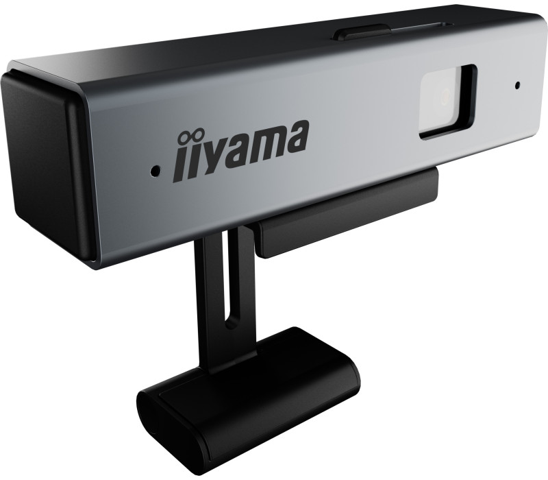 Kamera internetowa iiyama UC CAM75FS-1, FullHD, 2MP, 77°, 2 mikrofony kierunkowe, redukcja szumów.