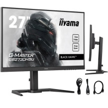 Monitor iiyama G-Master GB2730HSU-B5 BlackHawk  27" TN LED 1ms 75Hz /HDMI, DP, VGA/ FreeSync FlickerFree BlackTuner