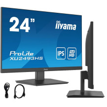 Monitor iiyama ProLite XU2493HS-B5 24" IPS LED 4ms 75hz /HDMI DP/ FlickerFree FreeSync