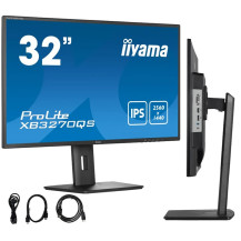 Monitor iiyama ProLite XB3270QS-B5 32" WQHD IPS LED 4ms /HDMI DP DVI/ FlickerFree