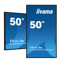 Monitor iiyama ProLite LH5054UHS-B1AG 50" VA LED, 4K, /VGA, HDMI, DP, DVI/ Android, WiFi, 24/7, FailOver, CMS iisignage2