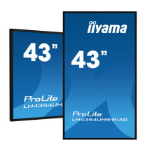 Monitor iiyama ProLite LH4354UHS-B1AG 43" IPS LED, 4K, /VGA, HDMI, DP, DVI/ Android, WiFi, 24/7, FailOver, CMS iisignage2