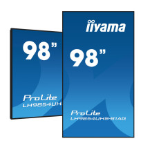 Monitor iiyama ProLite LH9854UHS-B1AG 98" IPS LED, 4K, /VGA, HDMI, DP, DVI/ Android, WiFi, 24/7, FailOver, CMS iisignage2