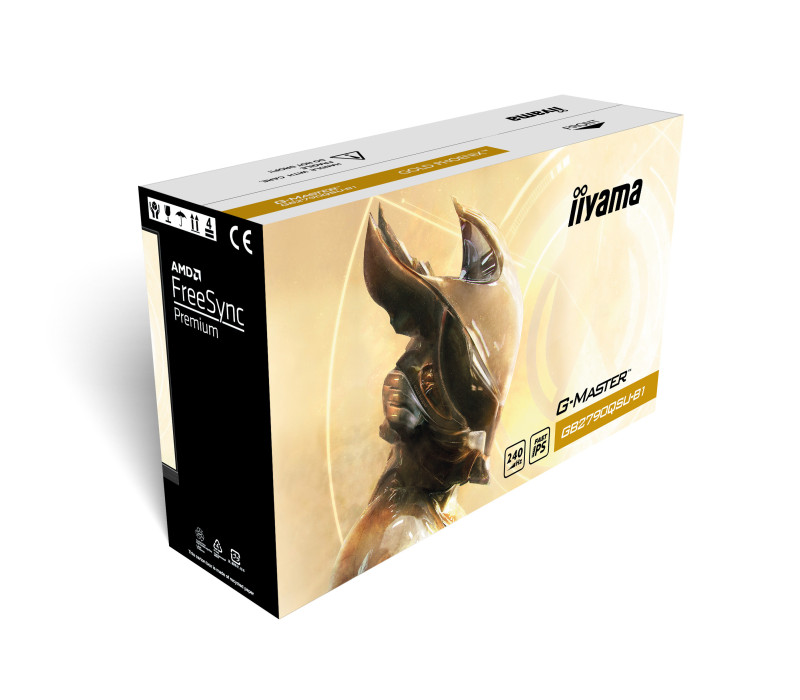 Monitor iiyama G-Master GB2790QSU-B1 Gold Phoenix 27" IPS WQHD, 240Hz, 1ms, HDR, FreeSync Premium