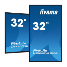 Ekran DigitalSignage iiyama LH3260HS-B1AG 32" ELED VA FHD, 500cd/m2, Android11, iisignage2, 24/7, 3xHDMI
