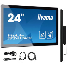 Monitor dotykowy do zabudowy iiyama ProLite TF2415MC-B2 24" VA LED, IP65, openframe