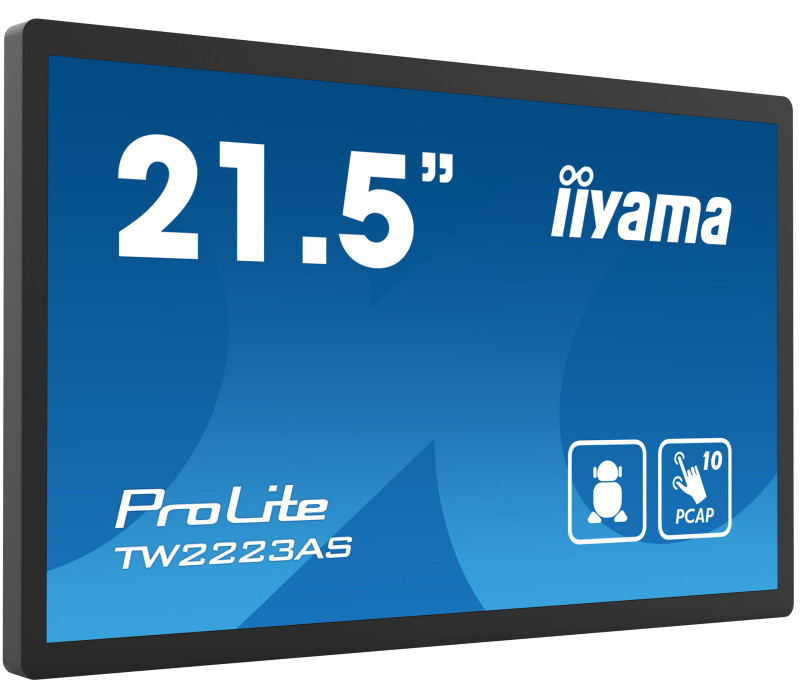 Monitor dotykowy iiyama ProLite TW2223AS-B1 22" VA LED /HDMI/ Android12, GMS, WiFi, LAN, Bluetooth, 24/7