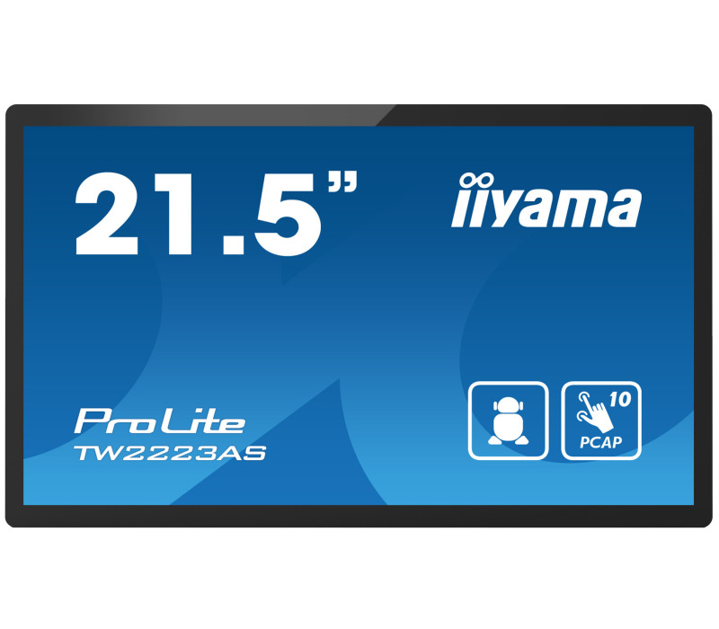 Monitor dotykowy iiyama ProLite TW2223AS-B1 22" VA LED /HDMI/ Android12, GMS, WiFi, LAN, Bluetooth, 24/7