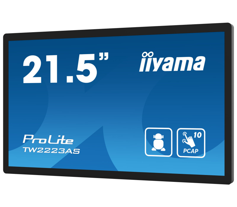Monitor dotykowy iiyama ProLite TW2223AS-B1 22" VA LED /HDMI/ Android12, GMS, WiFi, LAN, Bluetooth, 24/7