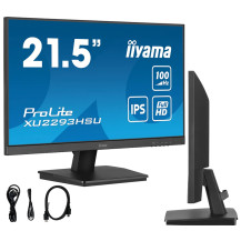 Monitor iiyama ProLite XU2293HSU-B6 22" IPS LED 1ms /HDMI DisplayPort/ hub USB FlickerFree