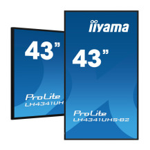 Monitor iiyama ProLite LH4341UHS-B2 43" IPS LED, 4K, 24/7 Digital Signage, 1xVGA, 3xHDMI, Głośniki