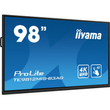 Ekran interaktywny iiyama TE9812MIS-B3AG 98" IPS LED 4K /VGA, 3xHDMI, USB-C/ iiware10, Android11, WiFi6, Lan, DMS, 24/7, 7h