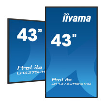 Profesjonalny monitor Digital Signage iiyama ProLite LH4375UHS-B1AG 43” 4K UHD IPS LED, 24/7, Android, iiSignage²