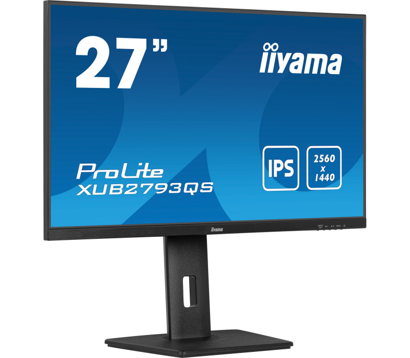 Monitor iiyama ProLite XUB2793QS-B6 27" WQHD IPS LED 100Hz 1ms /HDMI, DisplayPort/ FlickerFree